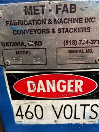1/2" x 16' Accurshear #850016, 48" programmable Back Gauge w/ LED display, 7-30 SPM, 25 holddowns, 12' - Image 6