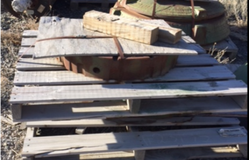42" x 65" Allis-Chalmers, Mark I Superior Gyratory Crusher, 400 HP GE motor, Lot of spare parts, 2000 TPH - Image 8