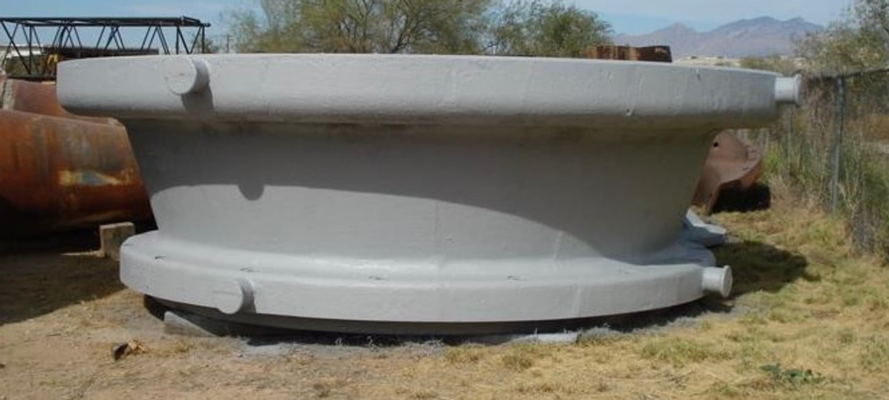 60" x 89" Allis-Chalmers, Gyratory Crusher, 6115 STPH, Spider, Hydroset - Image 7