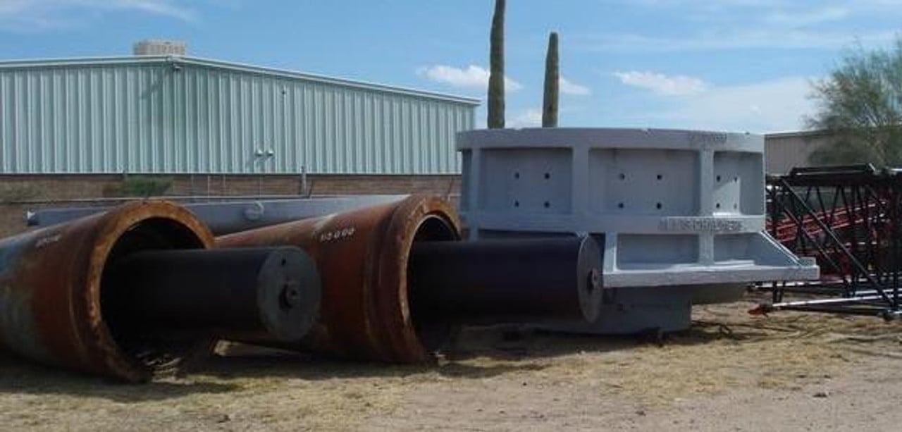 60" x 89" Allis-Chalmers, Gyratory Crusher, 6115 STPH, Spider, Hydroset - Image 8