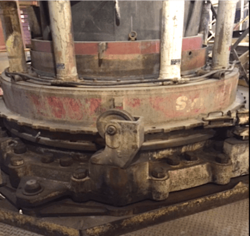 84" Symons, Heavy Duty Standard Cone Crusher, Induction motor, Hydraulic bowl clamping, Water sealed machine - Image 1