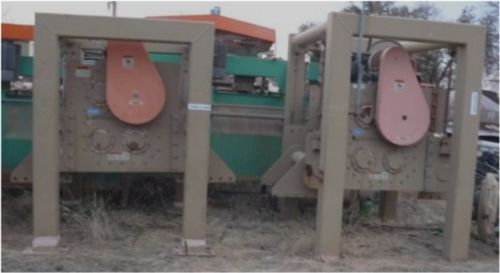 Triple S Dynamics, Horizontal Motion Conveyor Drive, 3 HP motor, 1160 RPM, 213T Frame, 230/460 V. - Image 1