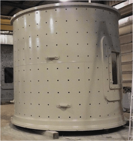 14.5' x 28' Allis-Chalmers, ball mill, 3000 HP, Configured for wet overflow discharge - Image 2