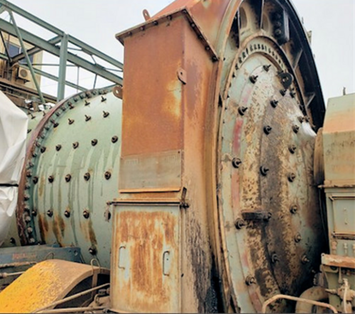 20' x 10' ANI/FLSmidth, SAG Mill with 2,500 HP motor, Enclosed gear drive, Lube system - Image 1
