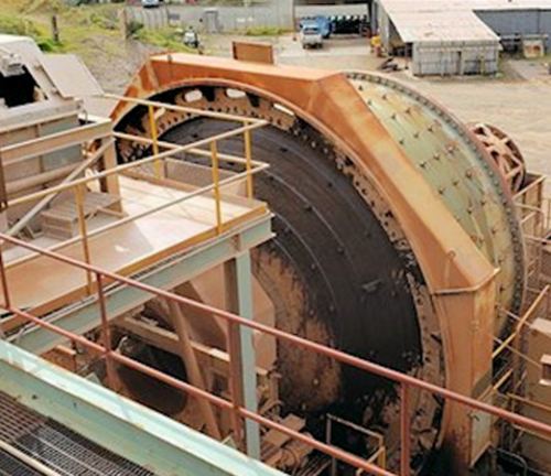 20' x 10' ANI/FLSmidth, SAG Mill with 2,500 HP motor, Enclosed gear drive, Lube system - Image 2