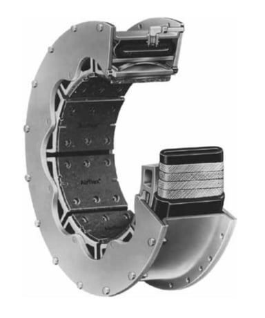 Air clutch, Eaton #38VC1200 - Image 1