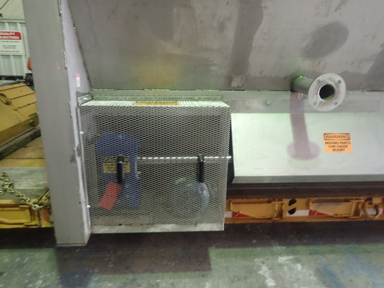 Custom Manufactured Scraper Discharge Rotary Drum Vacuum Filter, 10' x 12', 304 Stainless Steel Drum - Image 4