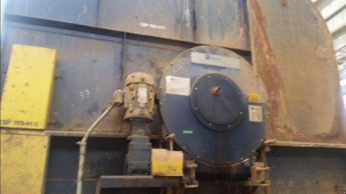 754 sq.ft. Rotary Drum Vacuum Filter, 12' x 20', Drum w/ 20 drainage deck sections, 2013 - Image 3