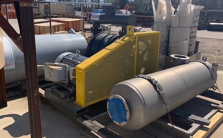 Compositech #4612, belt filter press, Automatic belt steering, Stainless Steel frame Remanufactured - Image 2