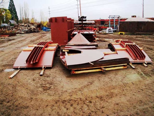 60' diameter x 10' deep (18mx3m) Thickener Tank Assembly, 1/4" thick ASTM A-36 steel - Image 2