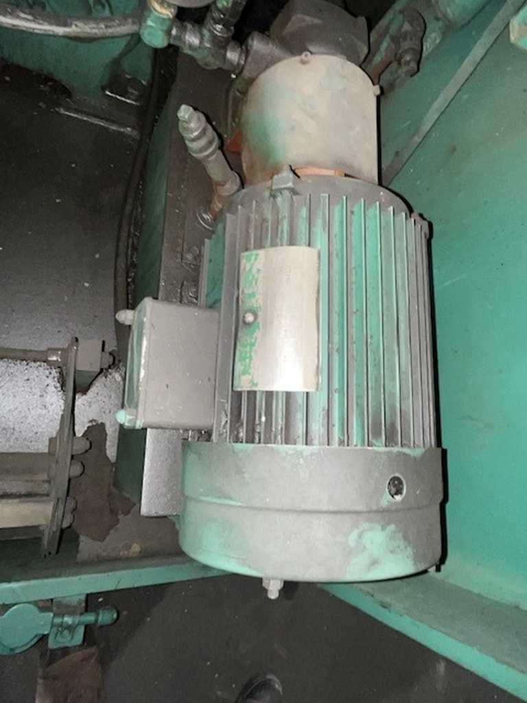 20000 lb. American Steel Line #60, uncoiler, 36" width, 18"-23" hydraulic expansion, 37.5" face mandrel - Image 5