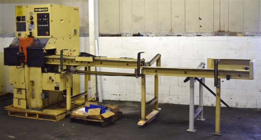 10" Wagner #WAS-70, cold saw, 460 V., powered hydraulic feed - Image 2