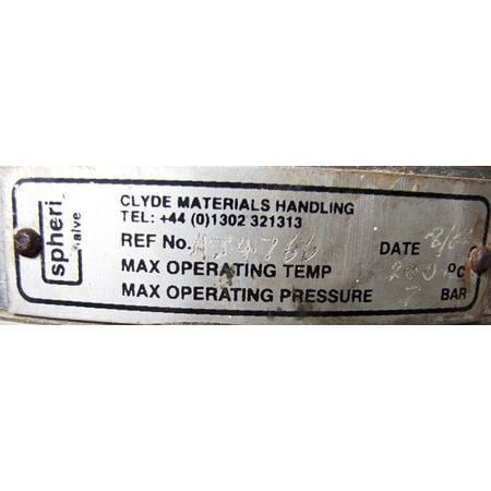 4" Clyde, bergemann spheri valve - Image 4