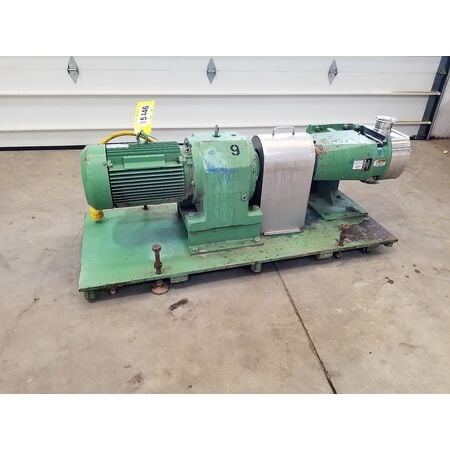 3" Tri-Clover #TSRSWLS540MP00CT-P, 15 HP, rotary pump - Image 4