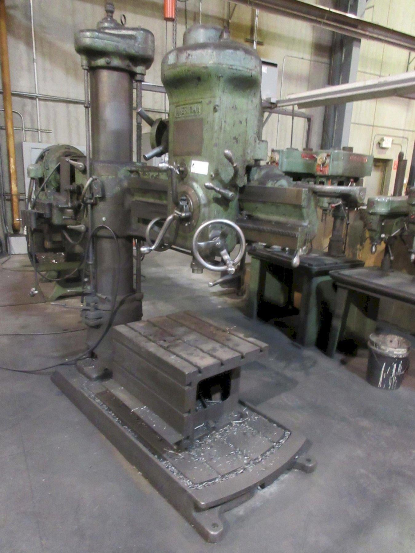 4' -10" American, Radial Arm Drill Press, 116" L x 36" width x 109" T - Image 7
