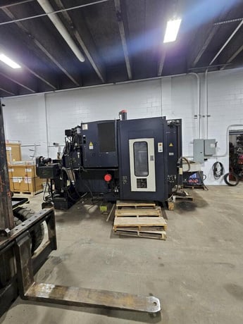 Makino #A55, CNC horizontal machining center, thru spindle coolant, 22" X/Y/Z, 12000 RPM, 314.96 IPM, Used - Image 3