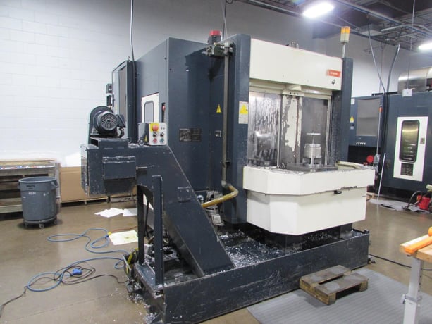Makino #A55, CNC horizontal machining center, thru spindle coolant, 22" X/Y/Z, 12000 RPM, 314.96 IPM, Used - Image 6