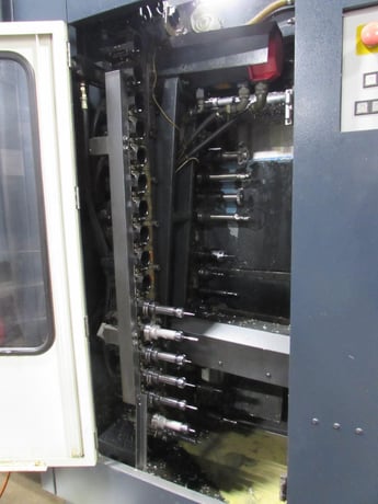 Makino #A55, CNC horizontal machining center, thru spindle coolant, 22" X/Y/Z, 12000 RPM, 314.96 IPM, Used - Image 7