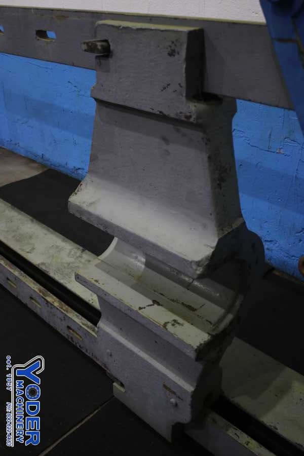 150 Ton, Vertical wheel press, 18 stroke, 40-1/2" between rails, spring ram return, #74885 - Image 8