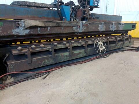 12' Ransome, 144" top & bottom tank seam welder system, #13395 - Image 6