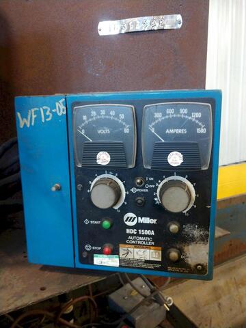 12' Ransome, 144" top & bottom tank seam welder system, #13395 - Image 10