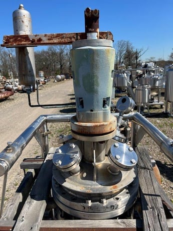 10 gallon Northland Stainless, 316L Stainless Steel reactor, 100/FV internal, 100 psi jacket, 1990 - Image 3