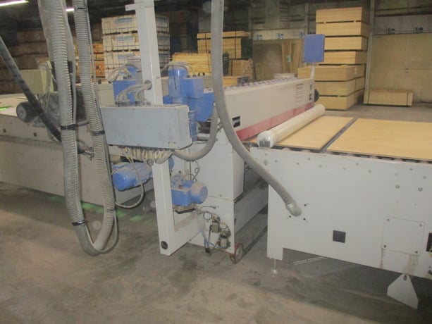 60" Hymmen #1600mm, Roll Coat Line With Scmi Sander, 2004 - Image 2