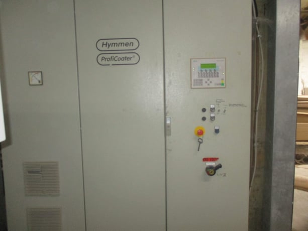 60" Hymmen #1600mm, Roll Coat Line With Scmi Sander, 2004 - Image 3