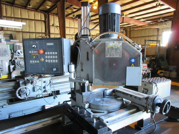 Hyd-Mech, semi automatic cold saw, 2 C370-2SI heads, 14.5" blade, 2008 - Image 2