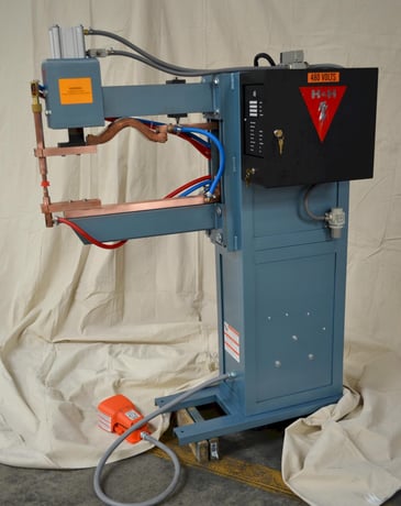 35 KVA H & H Press Head Spot Welder, 24" throat, water cooled, NEW - Image 1