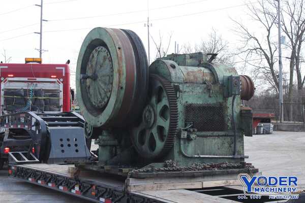 National #10, reducing rolls, 20" roll diameter, 18" roll width, air clutch, 75 HP, #74583 - Image 1