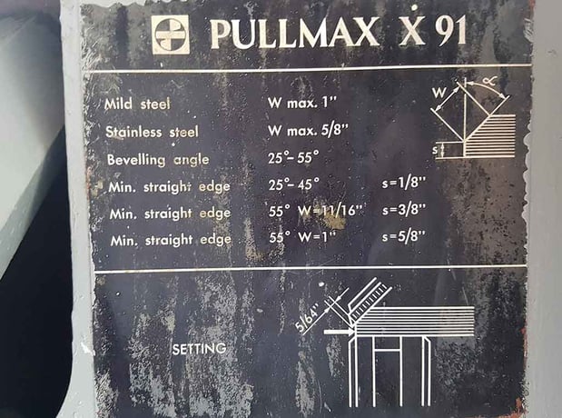 No. X-91 Pullmax, 1" max capacity, 5/8" Stainless Steel, 25°-55° - Image 4