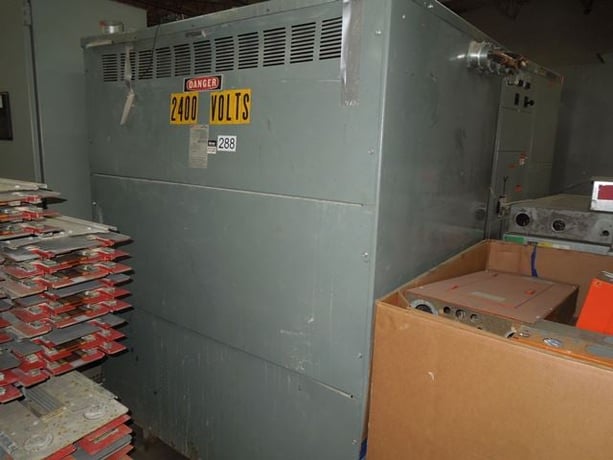 1000 KVA 2400 Delta Primary, 480 Delta Secondary, Accurate, Nema I, dry type - Image 1