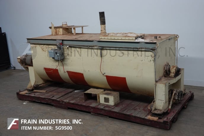 Blommer, 20000 lb, Carbon Steel, chocolate melter, 168" L x 60" W x 63" D vessel, lift off cover, mounted on - Image 5