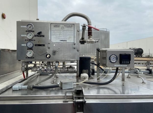 Liquid Carbonics #JE-U4, 40" wide x 256" long, straight inline, carbon dioxide (C02) refrigerant (2) zone - Image 3