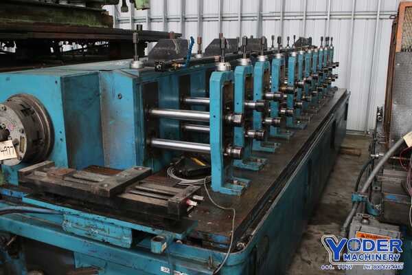 20 Stand, Michigan #RMT-200-20, rollformer, 2" shaft diameter, 14" roll space, 50 HP, #74977 - Image 1