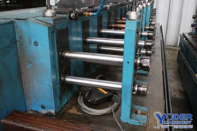 20 Stand, Michigan #RMT-200-20, rollformer, 2" shaft diameter, 14" roll space, 50 HP, #74977 - Image 4