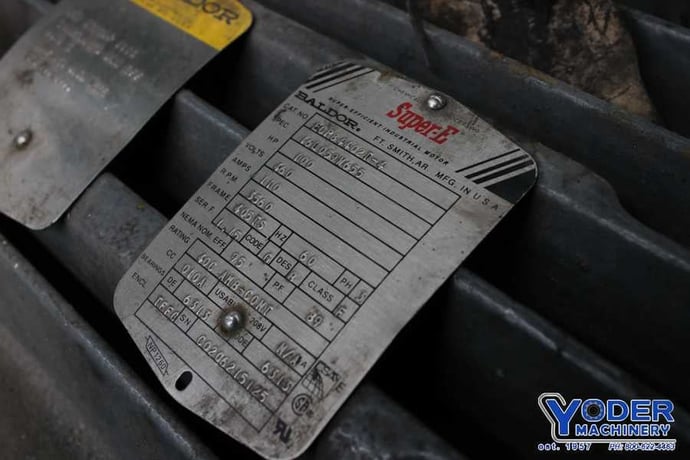20 Stand, Michigan #RMT-200-20, rollformer, 2" shaft diameter, 14" roll space, 50 HP, #74977 - Image 10
