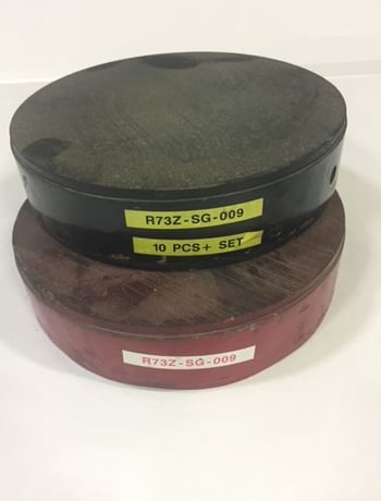 Brake Clutch Pucks, 2 sets, 10 pieces each, 2.5" x 10" diameter - Image 1