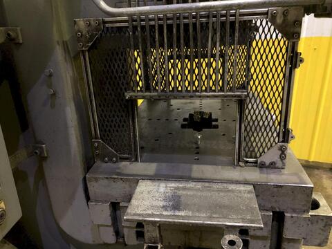 80 Ton, South Bend #OBI-90, Back Gauge OBI punch press, 4" stroke, 15.5" Shut Height, 3.5" adj., 35" x24" - Image 7