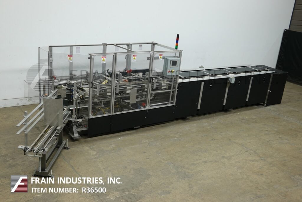 Clybourn #CHL-18, semi automatic, continuous motion, vertical hand load cartoner, rated from 30-100 cartons - Image 1
