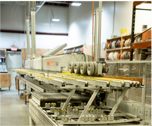 Holz-Her #1488-Traithilon, edgebander, Ligmatec return conveyor, 2008 - Image 1