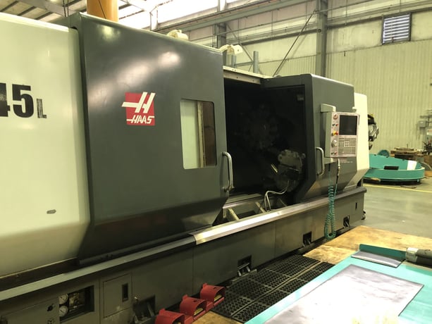 Haas #ST-45L, 20" chuck, 80" centers, 7" bore, steady rest, 2014 - Image 4
