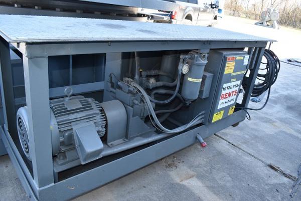 200000 lb. VMW #VMW-100, 120" table, variable speed, pendant Control, 15 HP, hydraulic - Image 4