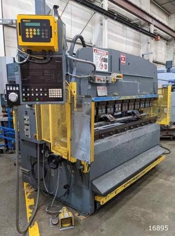 80 Ton, Amada #RG-80, CNC press brake, S/N 807067 - Image 3