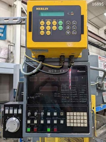 80 Ton, Amada #RG-80, CNC press brake, S/N 807067 - Image 4