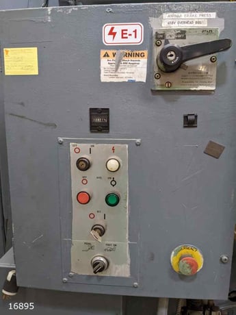 80 Ton, Amada #RG-80, CNC press brake, S/N 807067 - Image 6