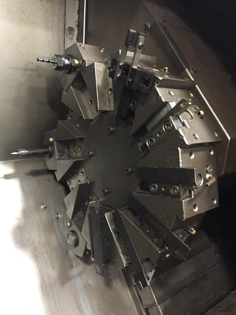 Leadwell #T7, 20" swing, 2.5" bar, 4500 RPM, 8" chuck, Fanuc 0iTC, 2006 - Image 5