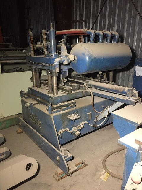 45 Ton, Airam/Bradbury #C.O.S., flying cut-off press, 2-24" diameter bladder, 41.5" between rods - Image 3