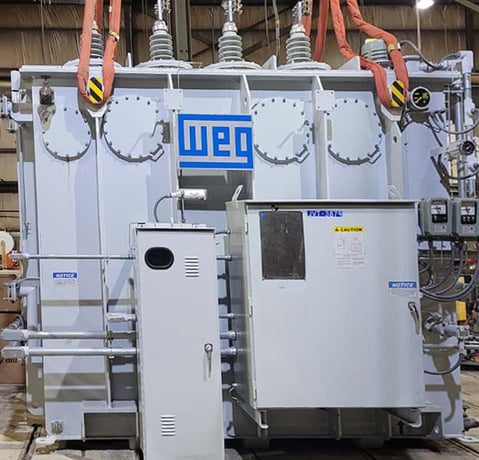 30000/40000/50000/56000 kVA, 115000 Delta Primary, 12470/7200 Wye Secondary, WEG Substation - Image 2